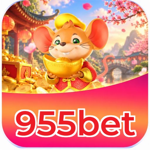 Interface da plataforma 955bet mostrando slots populares e bônus de boas-vindas